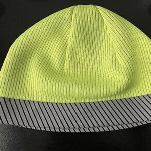 Two Blauer fleece hi-vis skull cap